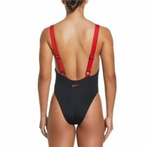 Women’s Bathing Costume Nike Scoop Neck Black