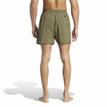 Herren Badehose Adidas Clx Sh Sl grün Khaki