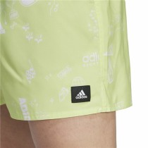 Jungen Badehose Adidas Clx Sho Sl Gelb grün