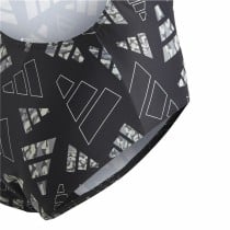 Swimsuit for Girls Adidas Aop Bars Suit Grey