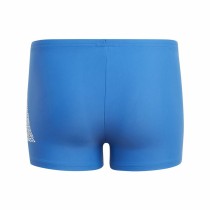 Children’s Bathing Costume Adidas 3 Bar Log Blue