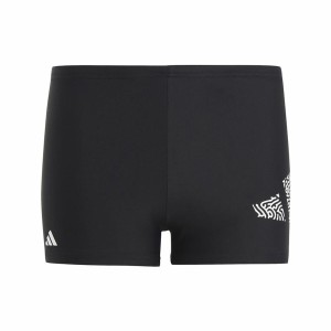 Children’s Bathing Costume Adidas 3 Bar Black