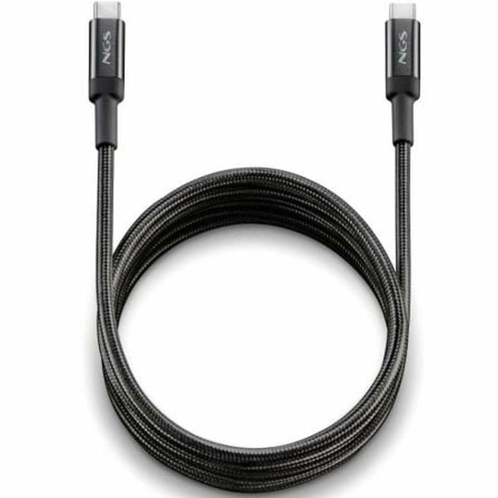 Câble USB NGS KNOT100W-2 2 m Noir