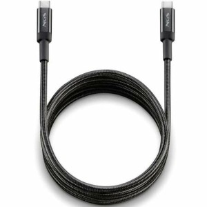 USB Cable NGS KNOT65W-2 2 m Black