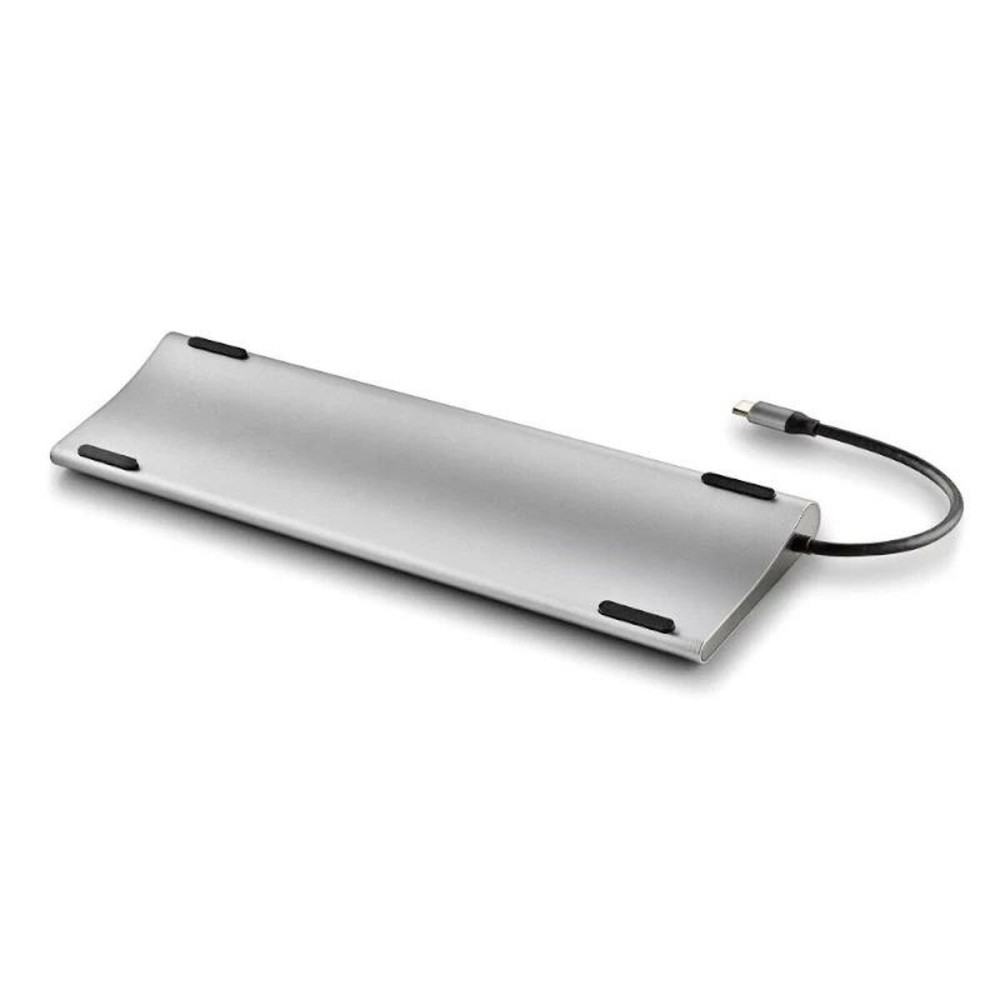 Hub USB NGS WONDERDOCK12 Grau Silberfarben