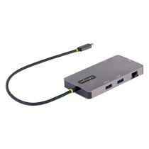 Hub USB Startech 120B-USBC-MULTIPORT Gris 15 W