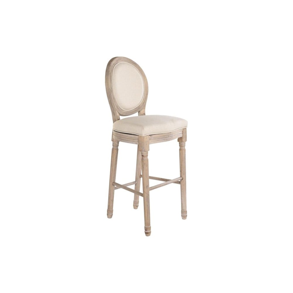 Stool DKD Home Decor Fir 48 x 60 x 117 cm Beige