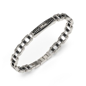 Ladies' Bracelet Guess JUMB04414JWSTGMT-U Silver