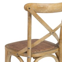 Dining Chair Brown 46 x 42 x 87 cm