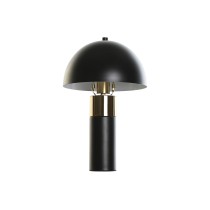 Lampe de bureau DKD Home Decor Noir Doré Métal 220 V 50 W 24 x 24 x 37 cm