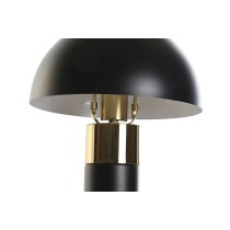 Tischlampe DKD Home Decor Schwarz Gold Metall 220 V 50 W 24 x 24 x 37 cm