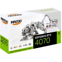 Grafikkarte INNO3D N40702-126XX-185252W GEFORCE RTX 4070 12 GB GDDR6