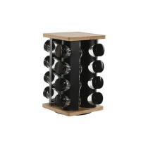 Bamboo Spice Rack Home ESPRIT 20 x 20 x 28 cm