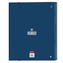 Ring binder Munich Soon A4 Blue (27 x 32 x 3.5 cm)