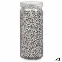 Pierres Décoratives Argenté 2 - 5 mm 700 g (12 Unités)