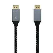 DisplayPort Cable Aisens Black Black/Grey 3 m