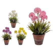 Decorative Plant Cork Ceramic Plastic 24 x 43 x 24 cm (8 Units)