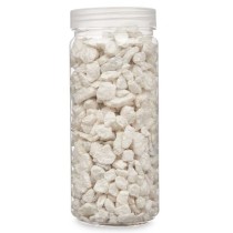 Decorative Stones White 10 - 20 mm 700 g (12 Units)