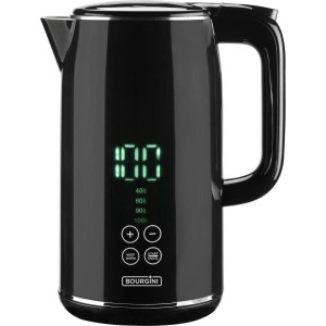 Wasserkocher Bourgini 235011 KETTLE 2200 W Schwarz 1,7 L