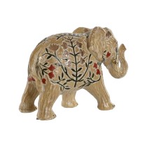 Decorative Figure Home ESPRIT Multicolour Elephant 22,5 x 9,5 x 15,5 cm