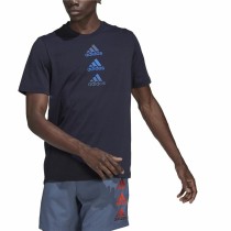 Men’s Short Sleeve T-Shirt Adidas Designed To Move Logo