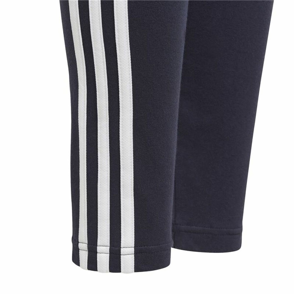 Sports Leggings for Children Adidas Essentials 3 Stripes Navy Blue