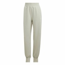 Long Sports Trousers Adidas Aeroready Studio Lady Beige