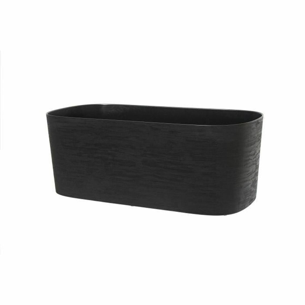 Self-watering planter Garden ID Black 17 x 50 x 17 cm