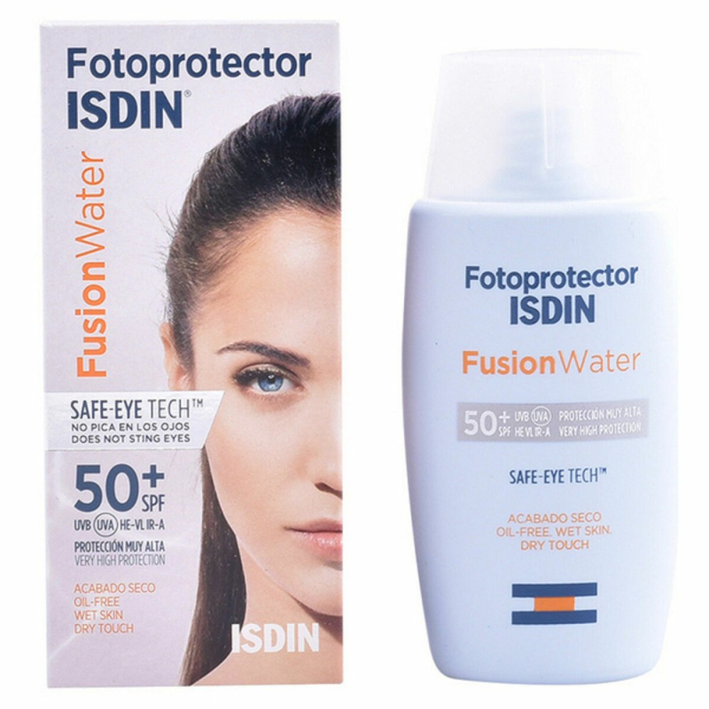 Écran solaire visage Isdin Spf 50 50 ml (4 Unités)