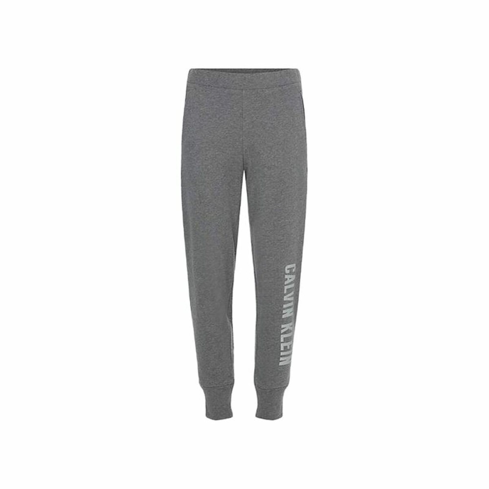 Lange Sporthose Calvin Klein Knit Dunkelgrau Damen