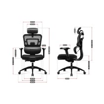 Gaming Chair Huzaro HZ-Combat 7.0 Black Black