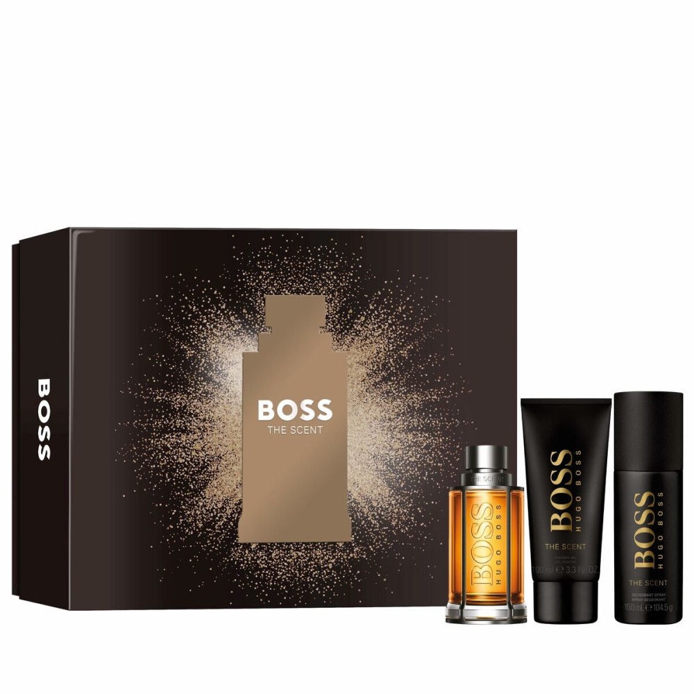 Set mit Herrenparfüm Hugo Boss EDT BOSS The Scent 3 Stücke