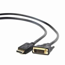 Adaptateur DisplayPort vers DVI GEMBIRD 8716309078931 1080 px 1,8 m Noir 1,8 m