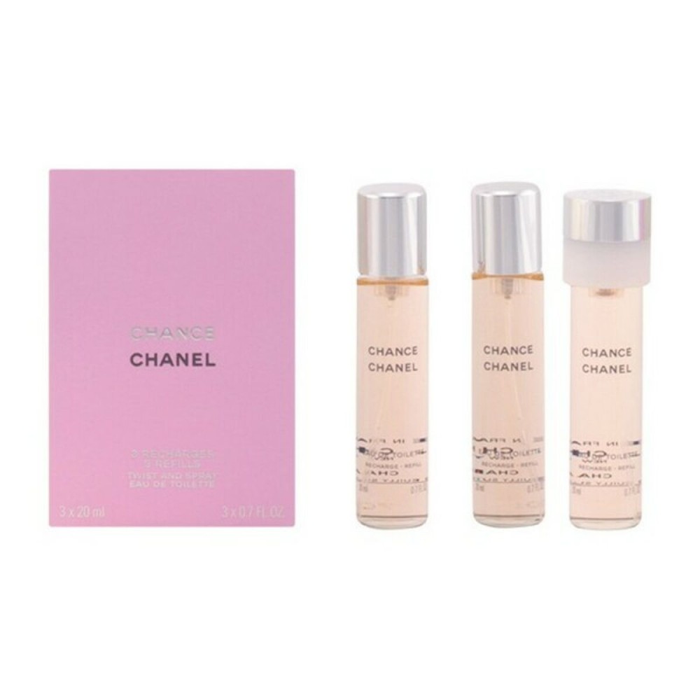 Women's Perfume Chanel Chance Eau de Toilette EDT 2 Pieces