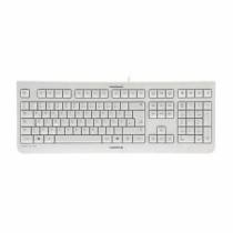 Tastatur Cherry JK-0800ES-0- Weiß Grau Qwerty Spanisch