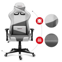 Chaise de jeu Huzaro Hz-Force 6.2 White Mesh Blanc