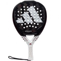 Raquette de Padel Adidas Metalbone HRD+ 2024/ Negra y Blanca (Ale Galan) 38 mm