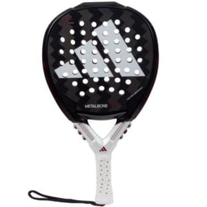 Padel Racket Adidas Metalbone HRD+ 2024/ Negra y Blanca (Ale Galan) 38 mm