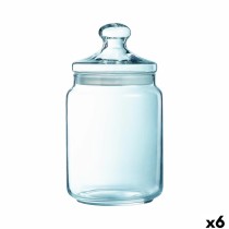 Jar Luminarc Club Transparent Glass 2 L (6 Units)