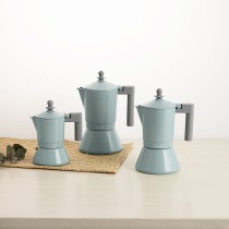 Italienische Kaffeemaschine Quid Ozon grün Metall 6 Tassen (6 Stück)