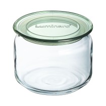 Bocal Luminarc Pure Jar Vert verre 500 ml (6 Unités)