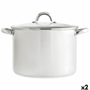 Casserole avec Couvercle Quid Ottawa Ø 30 cm (2 Unités)