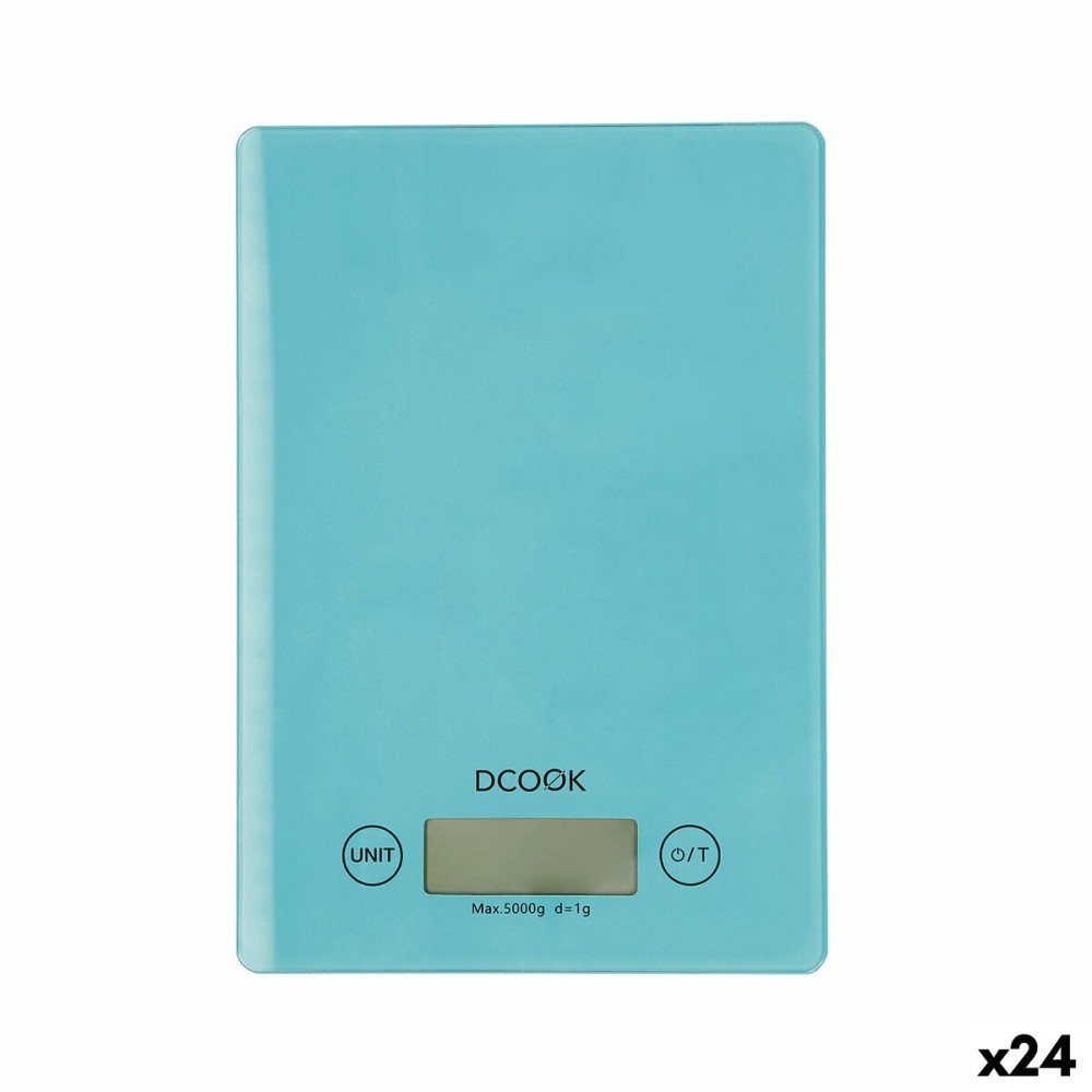 kitchen scale Dcook Gallery Turquoise (24 Units)