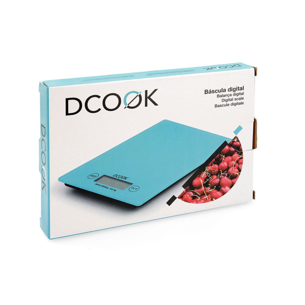 kitchen scale Dcook Gallery Turquoise (24 Units)