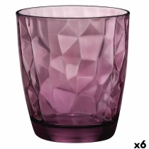 Glass Bormioli Rocco Diamond Purple Glass 300 ml (6 Units)