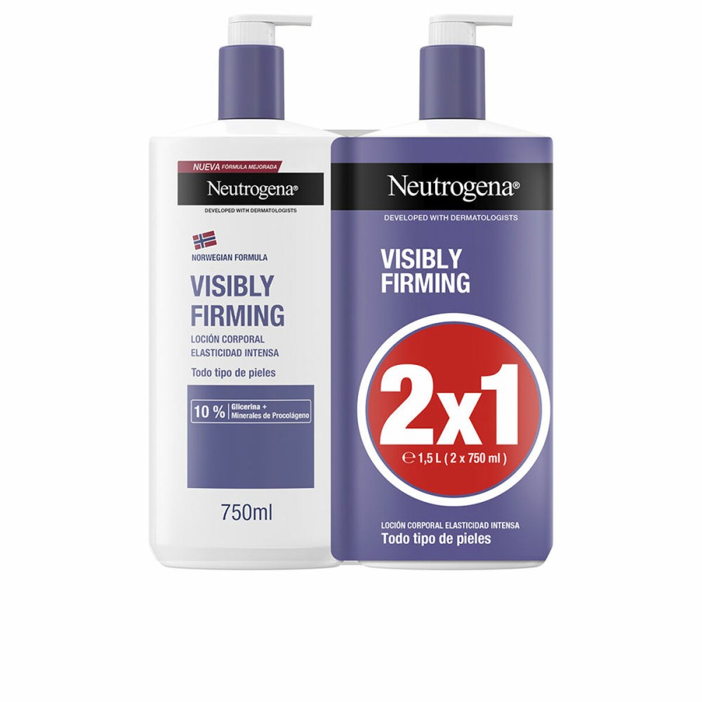 Körperlotion Neutrogena Visibly Firming 750 ml x 2