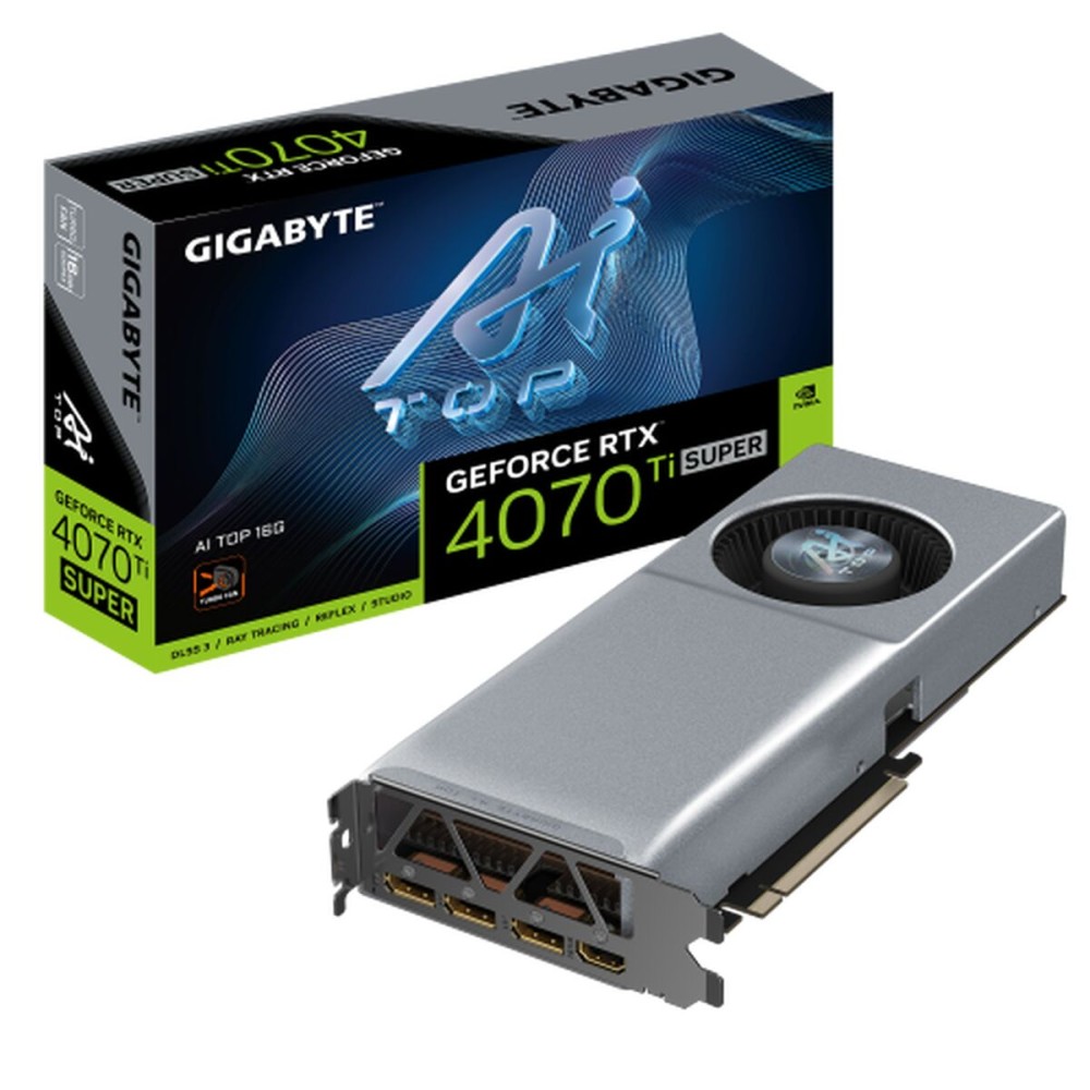 Carte Graphique Gigabyte 9VN407TSAI-00-10 GEFORCE RTX 4070 TI SUPER GDDR6X 16 GB