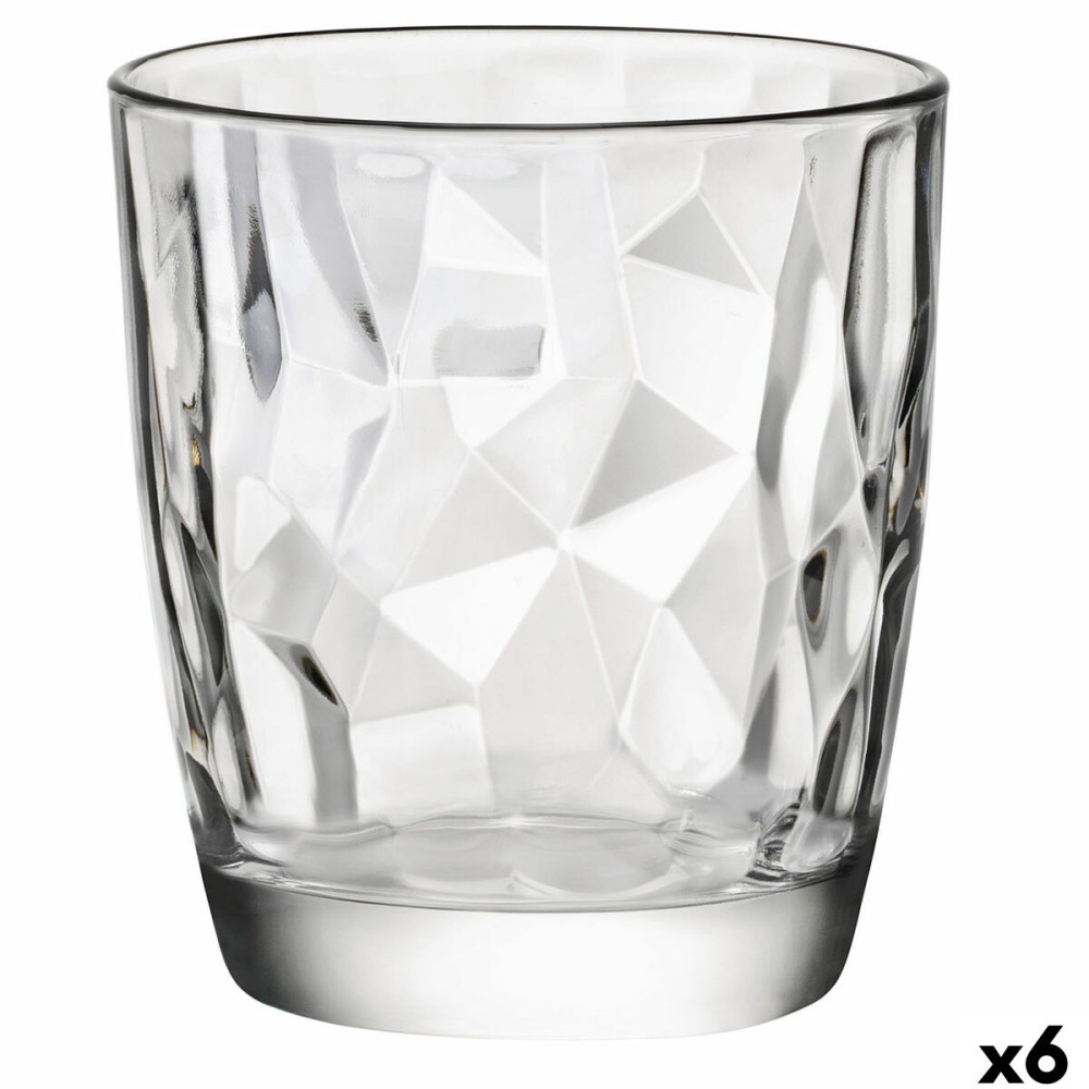 Glass Bormioli Rocco Diamond Transparent Glass 300 ml (6 Units)