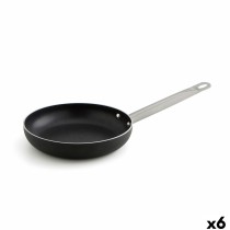 Pfanne Quid Pro Chef Schwarz Metall Stahl Ø 28 cm (6 Stück)