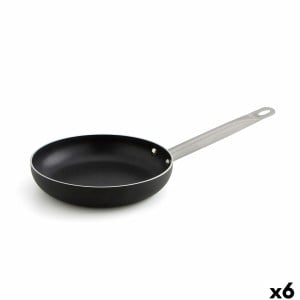 Poêle Quid Pro Chef Noir Métal Acier Ø 28 cm (6 Unités)